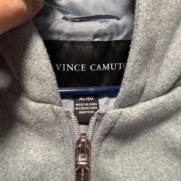 Vince Camuto NWT Women’s Hooded Full Zip Jacket XLWool Blend - Picture 7 of 12